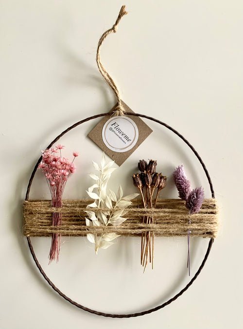 Dried Flower Wreath - CASA DESIGN
